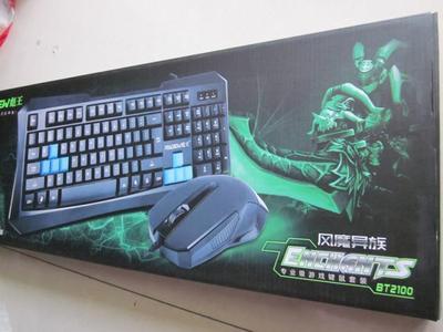 【批發(fā)彪王BT-2100 鍵盤(pán)鼠標(biāo)有線(xiàn)套裝 USB+PS/2游戲套裝 防水靜音】?jī)r(jià)格,廠家,圖片,鼠鍵套裝,廣州眾千電子產(chǎn)品-